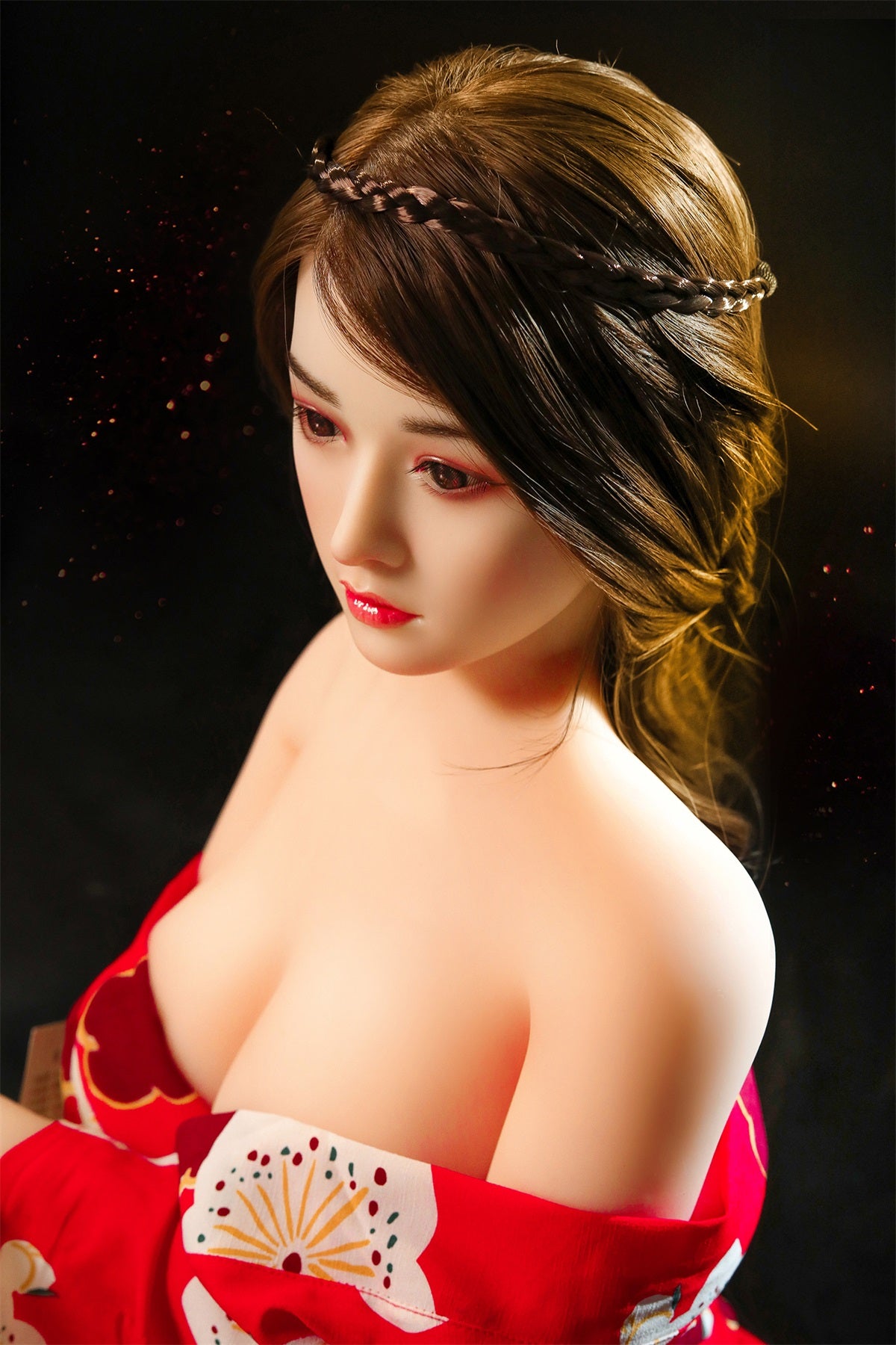 Snow - 165cm (5ft6) Small Breast Japanese Style Sex Doll With Long Blonde Hair-Honeylovedoll