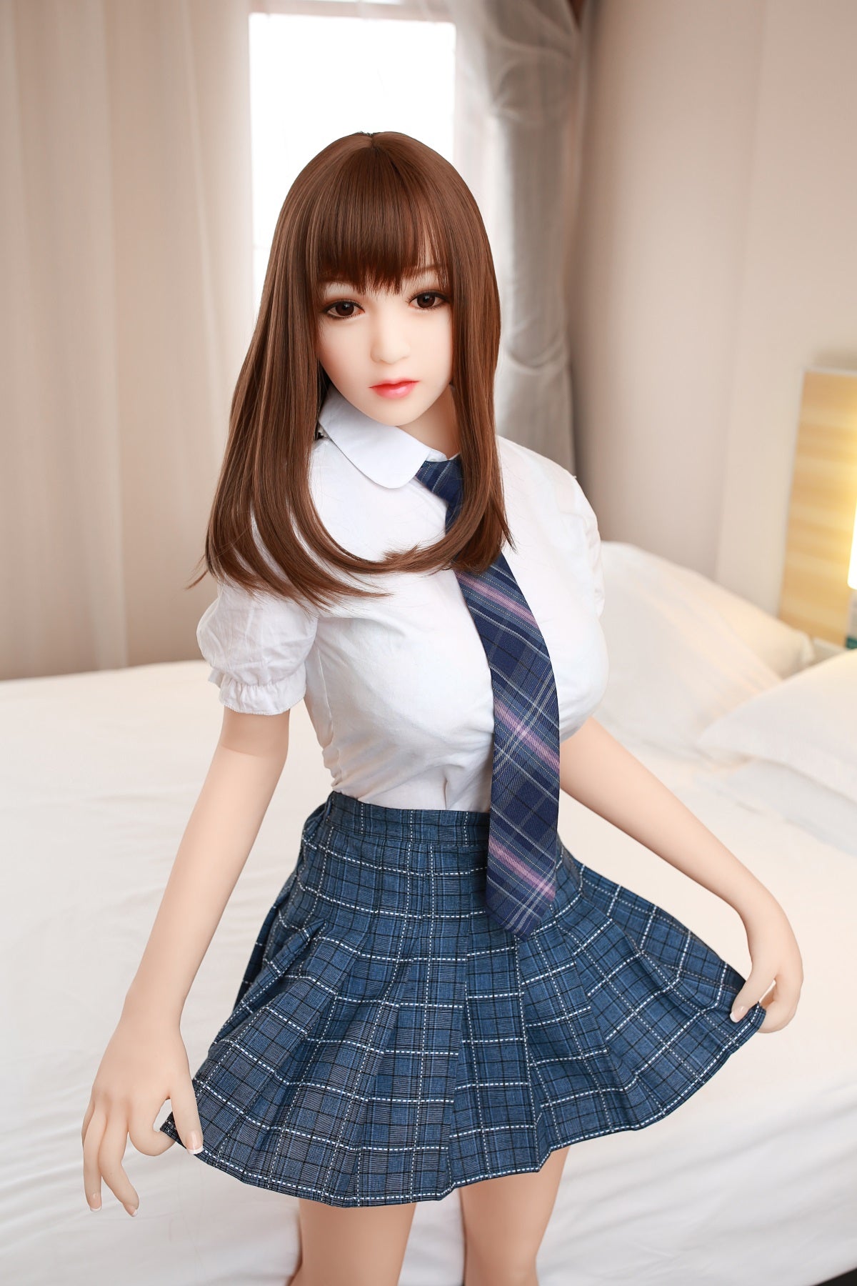 Cara - 5ft2 (158cm)  Ultra Realistic Style Cute Sex Doll With Long Straight Hair-Honeylovedoll