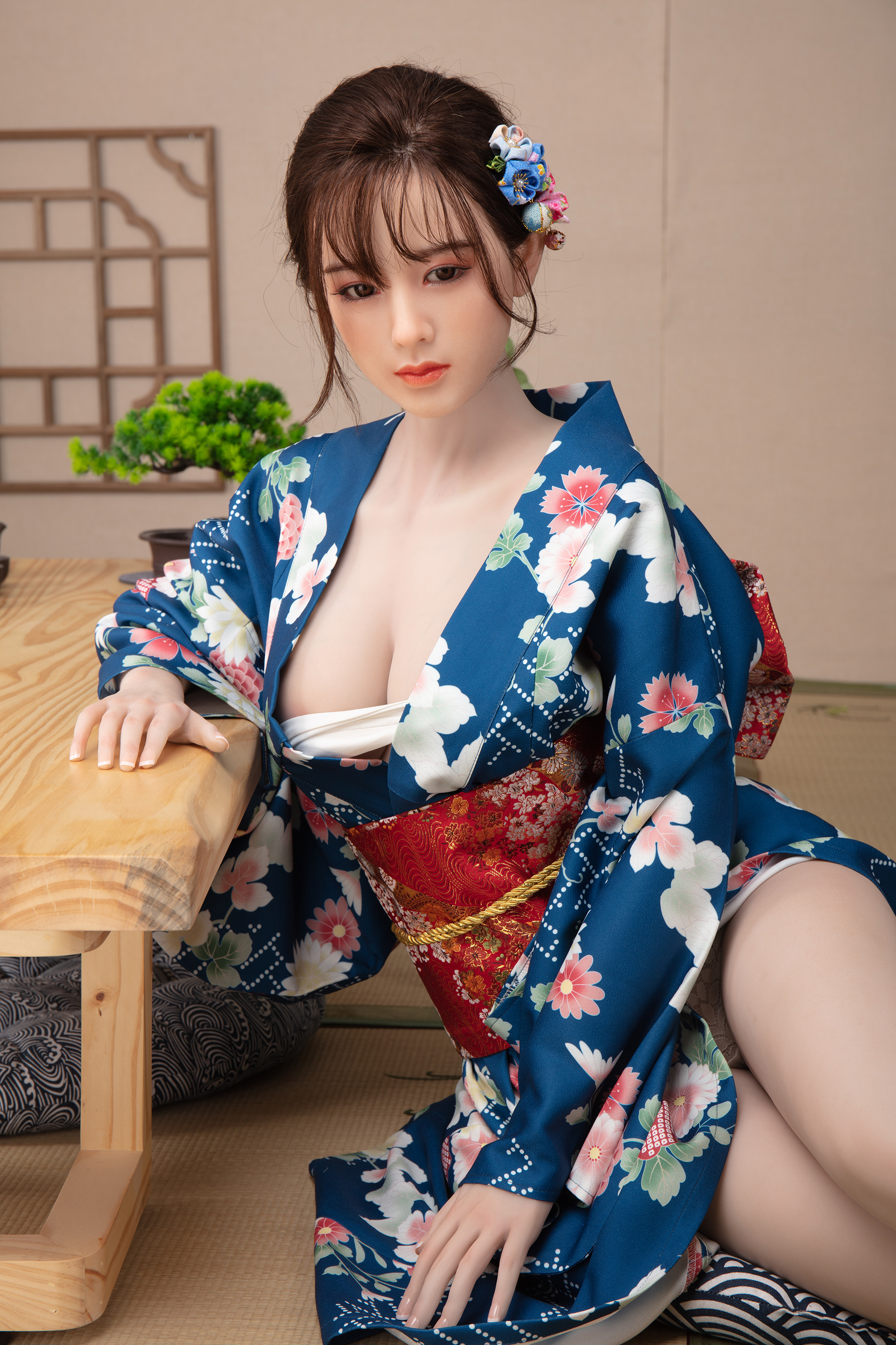 JX Doll | Midory-5ft 7/170cm Japanese Style Ultra Medium Breasts Silicone Sex Doll (6 Sizes)-Honeylovedoll