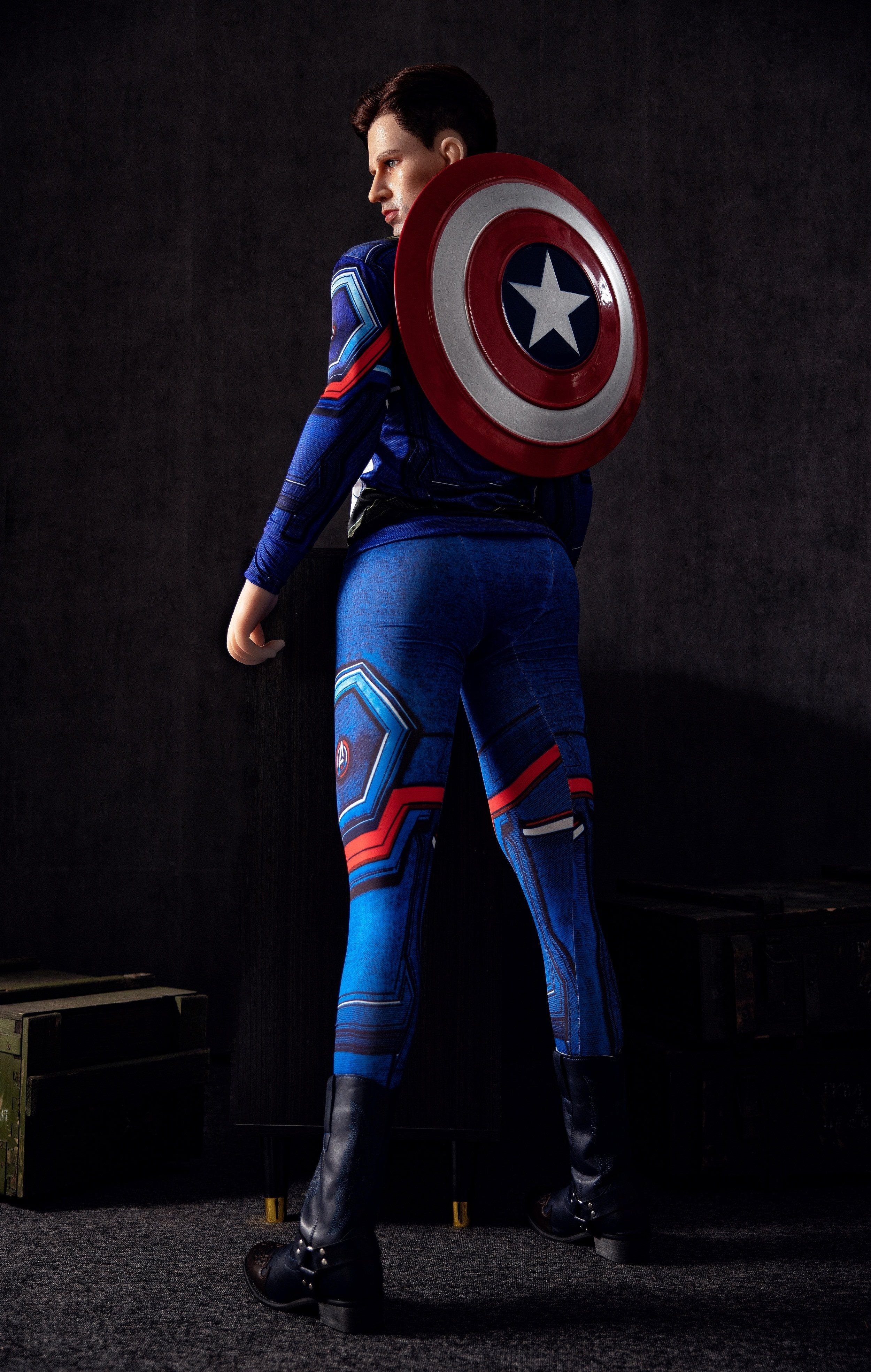 Mason - 5ft 3 (160cm) Enthusiastic America Captain Male Sex Doll-Honeylovedoll
