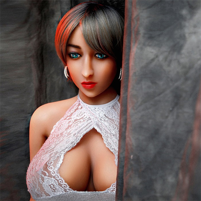 Shelby - 158cm (5ft2) Big Breast Life-Like Sex Doll With Gray Hair-Honeylovedoll
