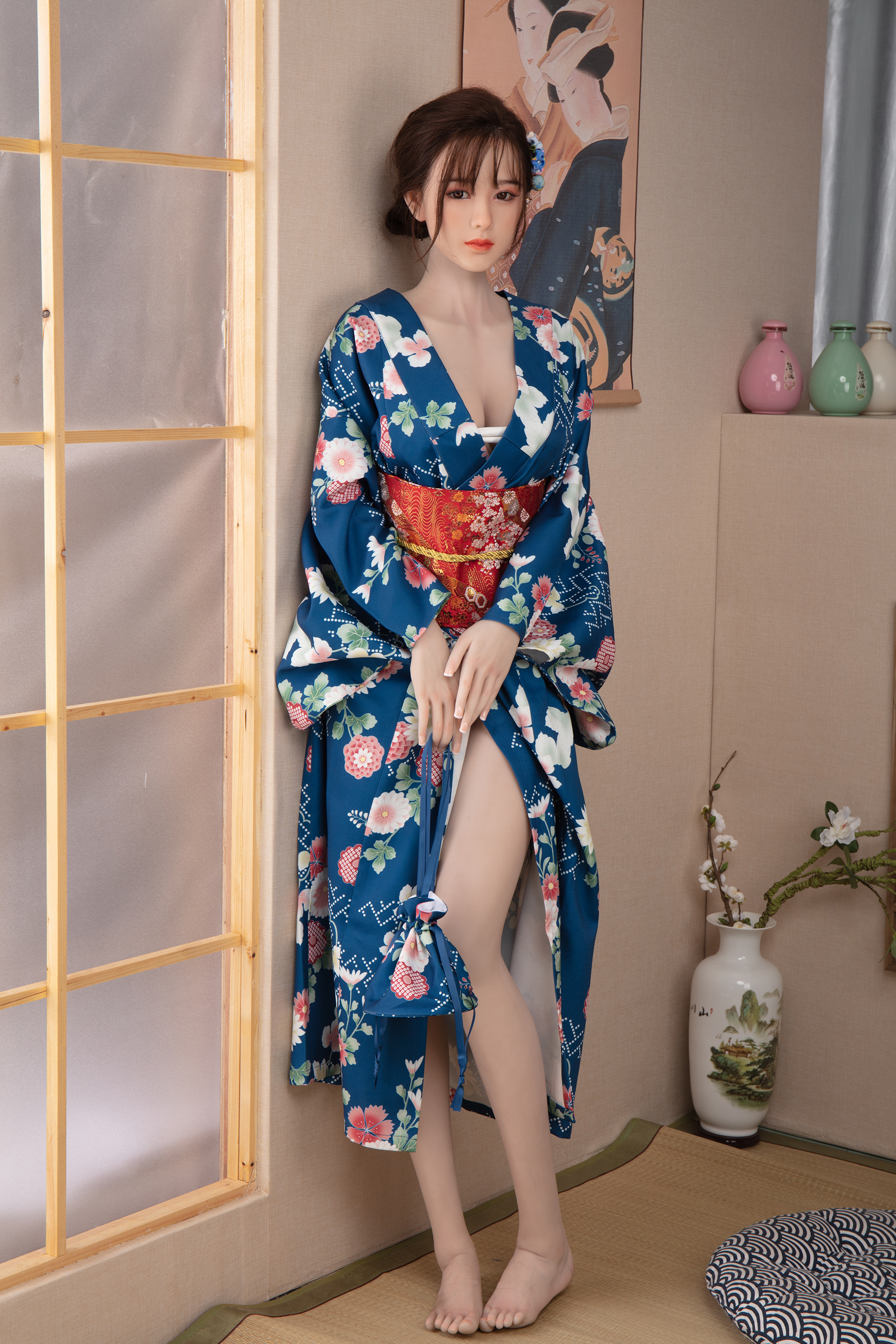 JX Doll | Midory-5ft 7/170cm Japanese Style Ultra Medium Breasts Silicone Sex Doll (6 Sizes)-Honeylovedoll