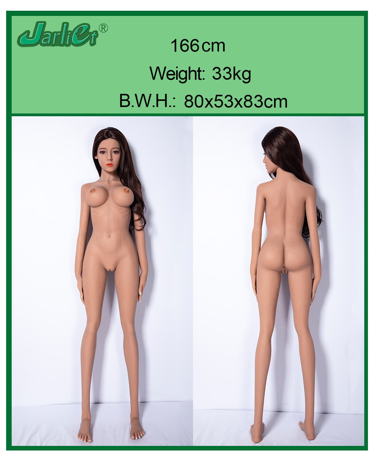 Jarliet | Seri Ⅰ - 5ft 5 /166cm Slim Medium Breast Realistic Sex Doll-Honeylovedoll