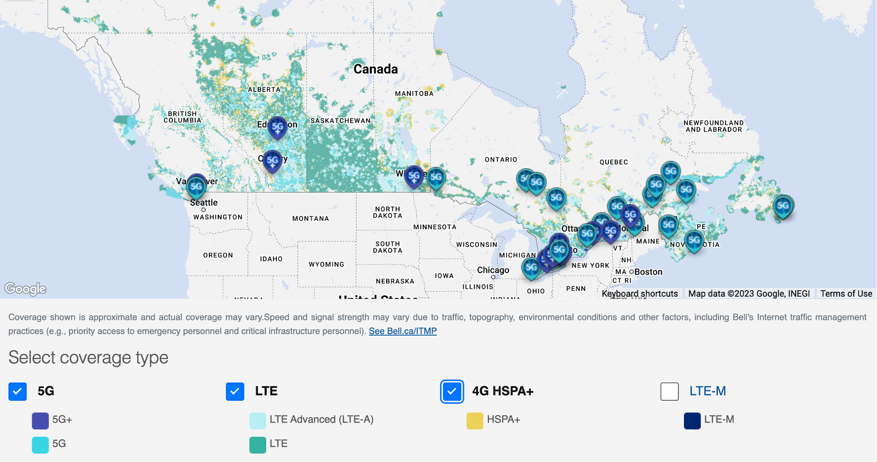 esim canada plans