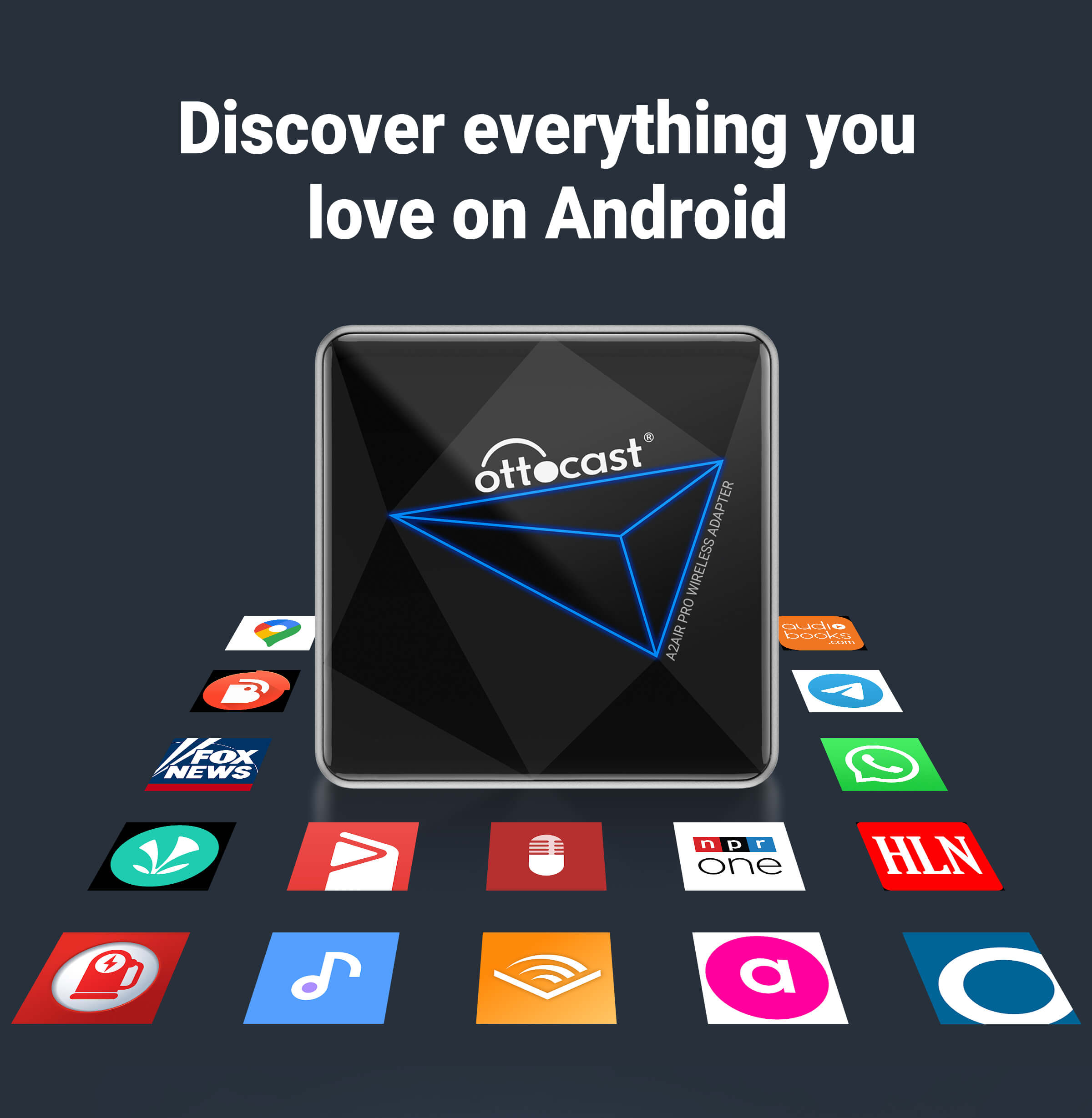 A2Air Pro Wireless Android Auto Adapter