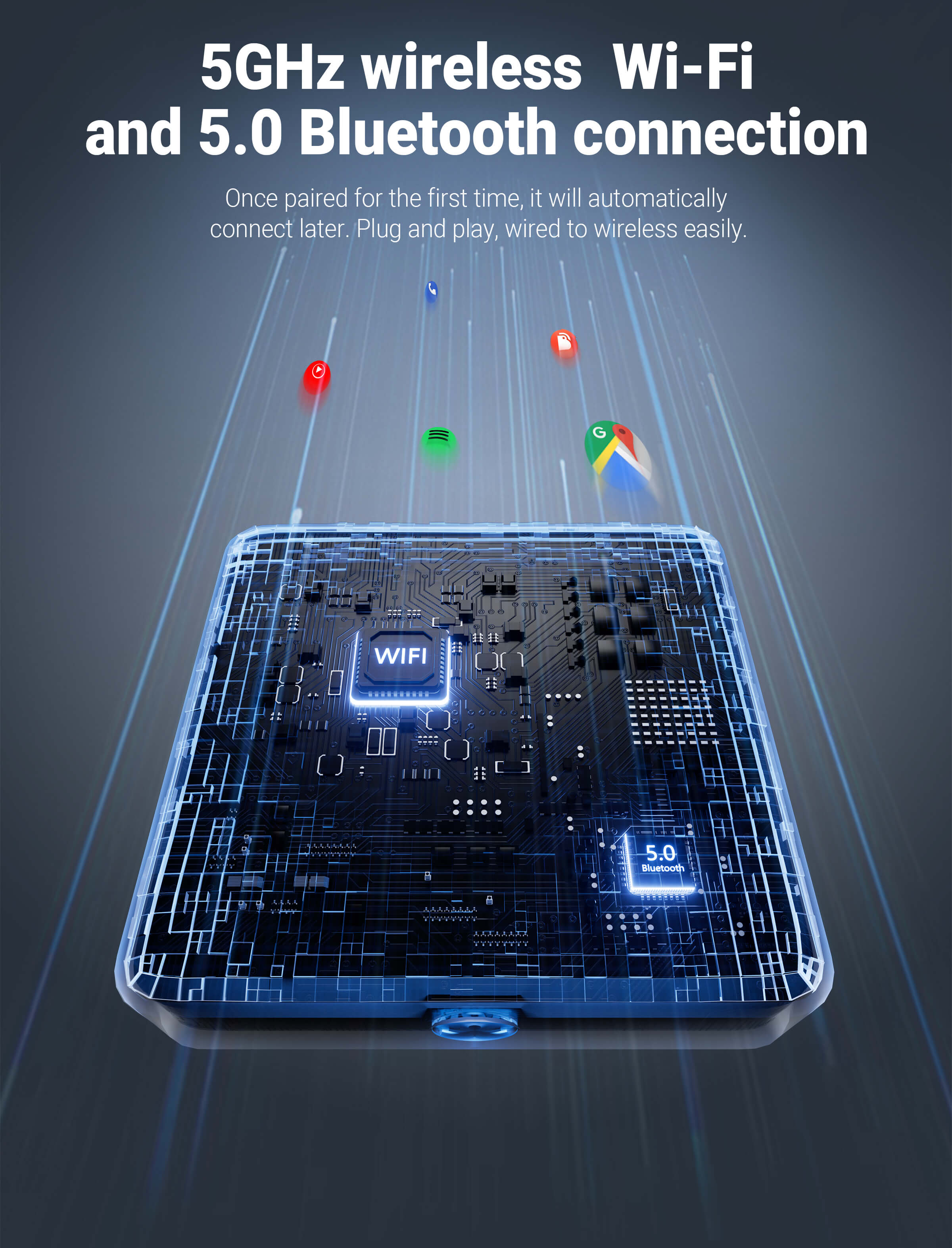 A2Air Pro Wireless Android Auto Adapter