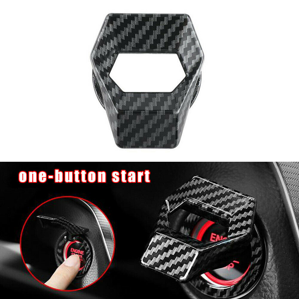 Car Engine Start Stop Push Button Cover Decor