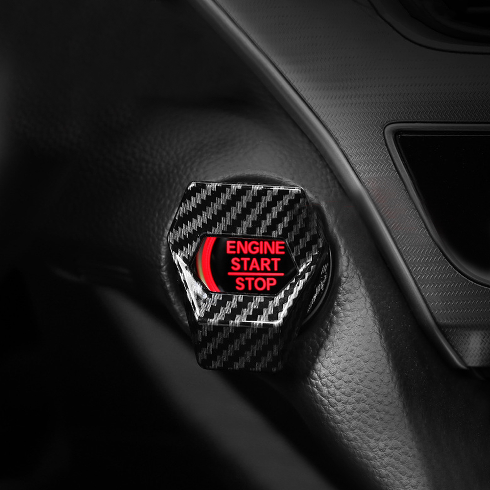 Car Engine Start Stop Push Button Cover Decor