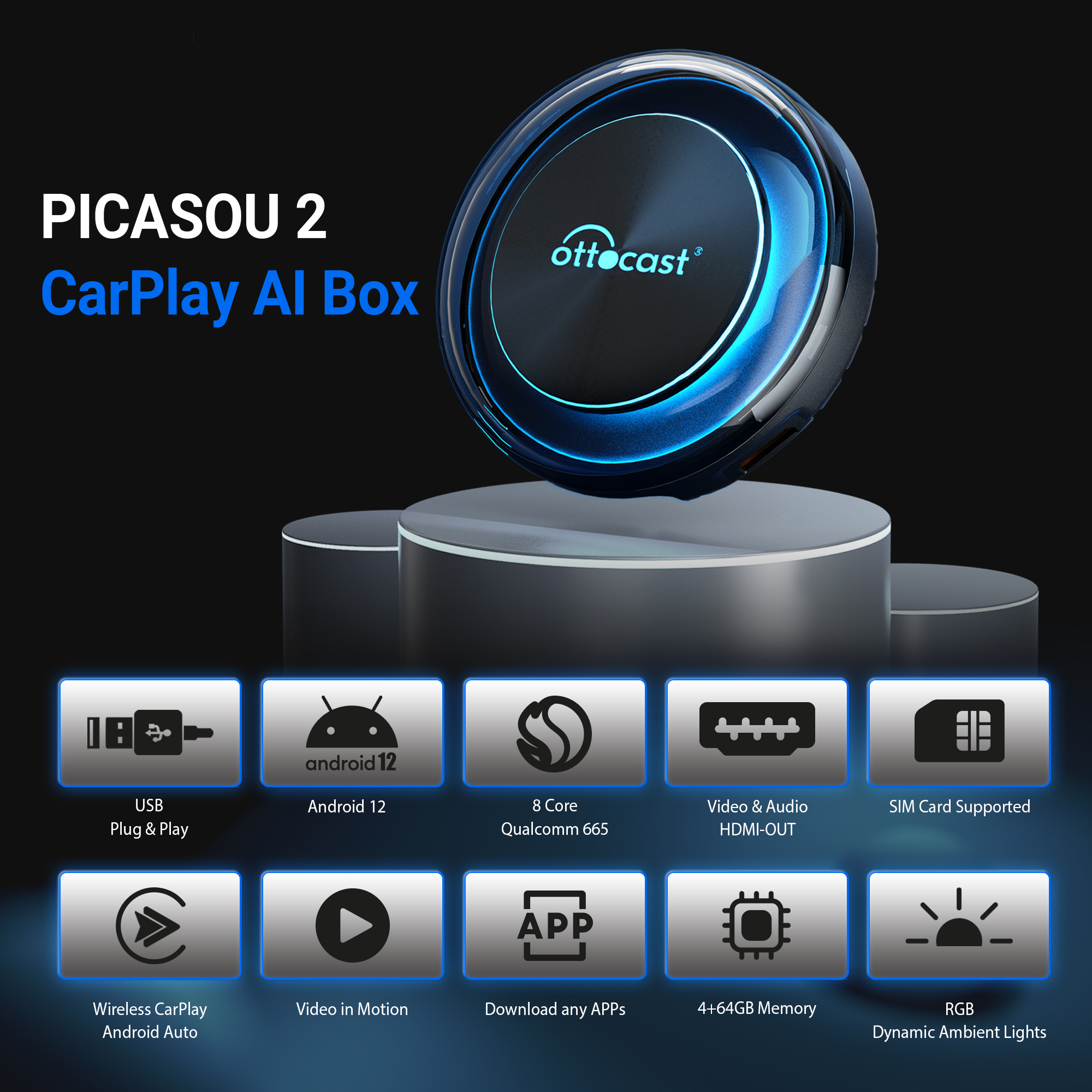 Ottocast Picasou 3 CarPlay AI Box Adapter Review - Watch this before  buying! - CarPlay Life