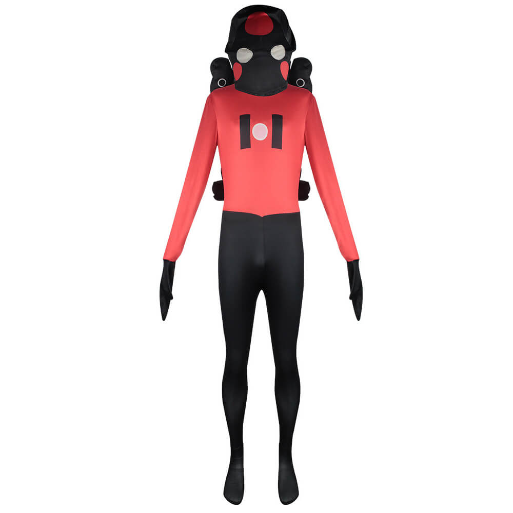 Titan Speaker Jumpsuit Mans Halloween Cosplay Party Costume