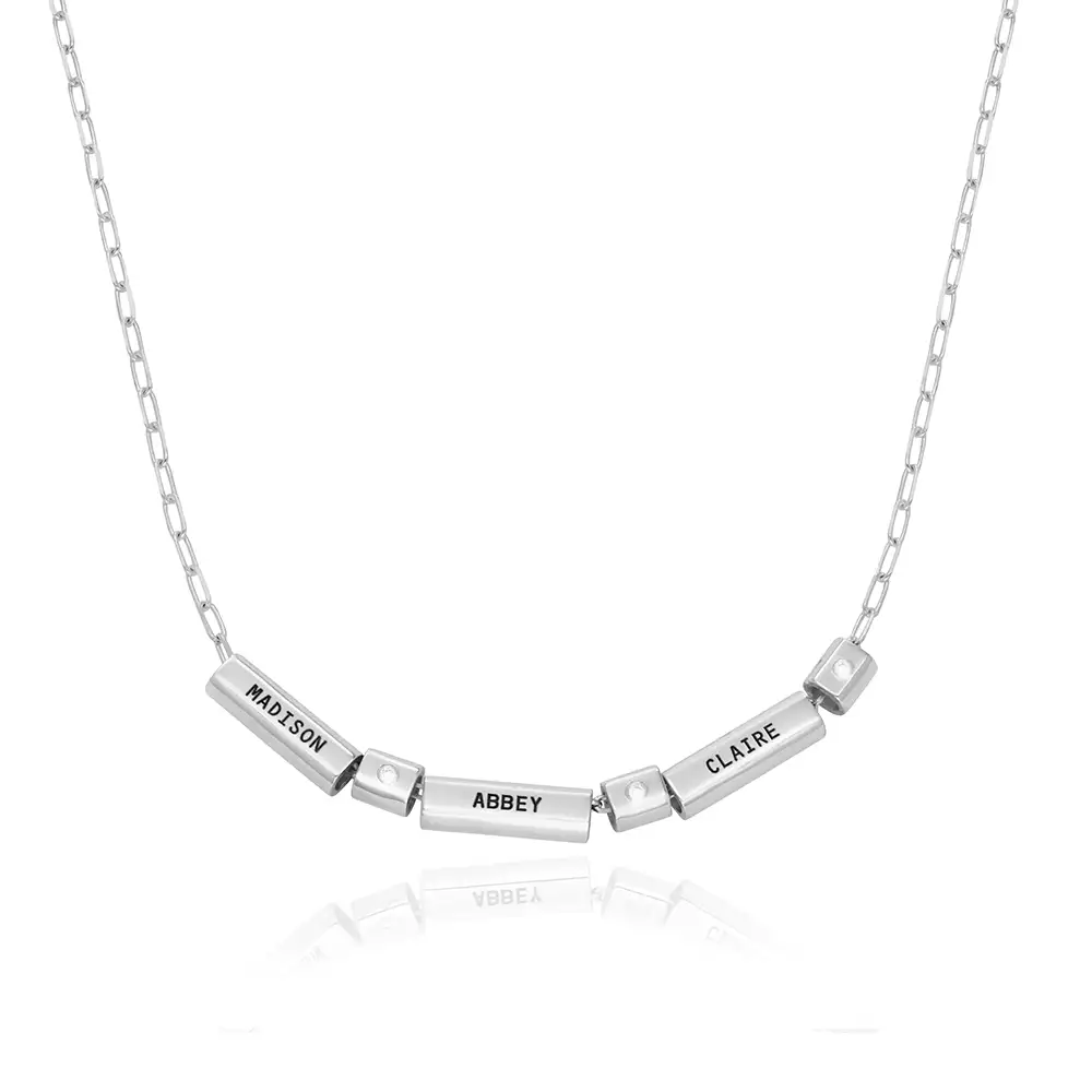 Modern Tube Necklace
