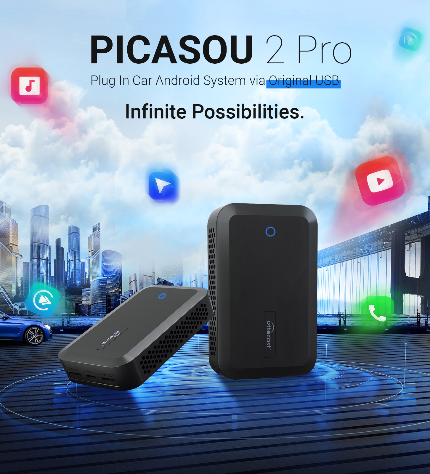 OTTOCAST PICASOU2 PRO | www.fleettracktz.com