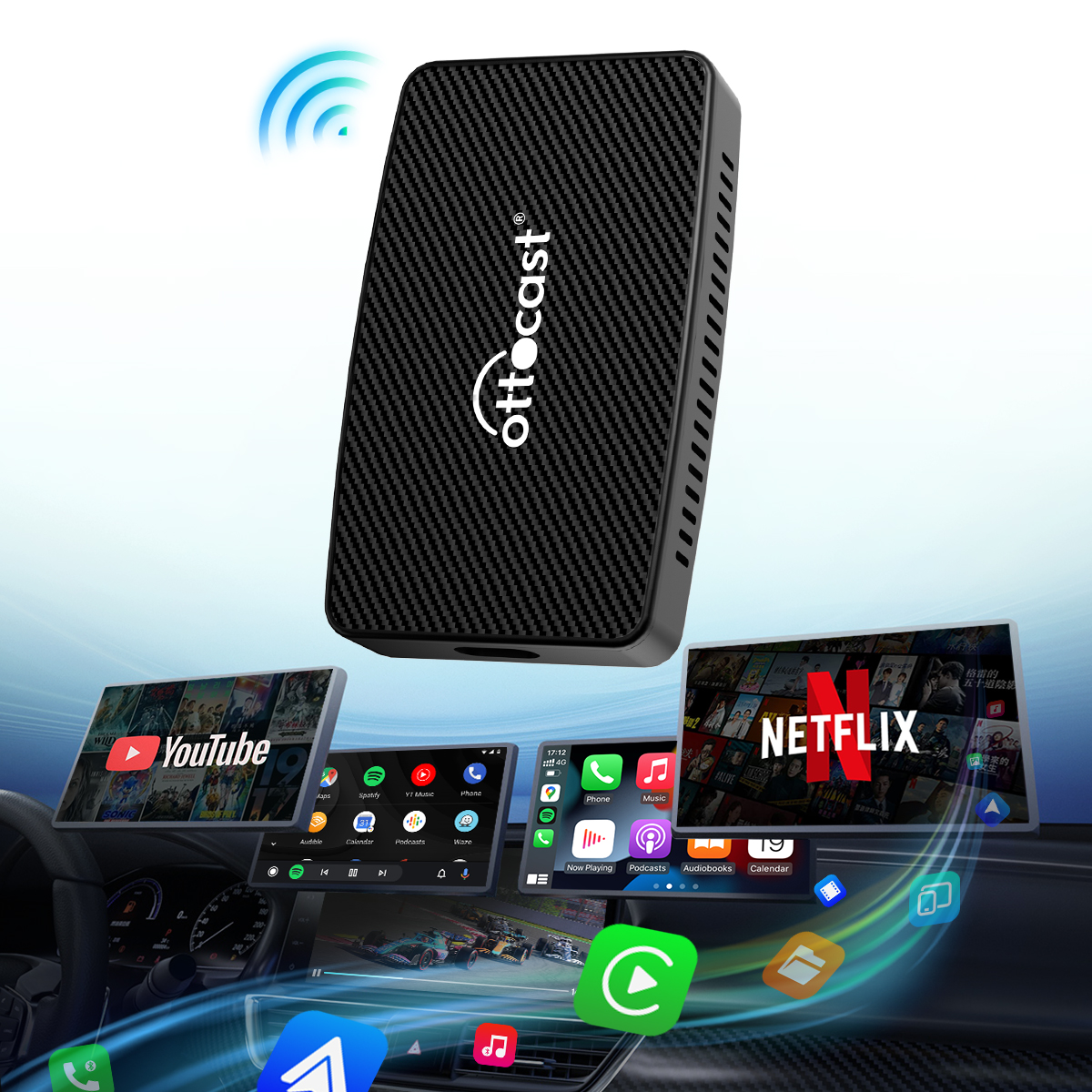 (Limited Time Save $50 Off )Play2Video - Watch Netflix & Youtube On Your Car's Screen