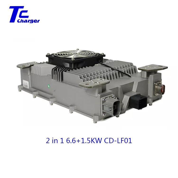 TC Charger 2 in 1 6.6+1.5KW CD-LF01 OBC+DC/DC On Board Lithium Battery Charger