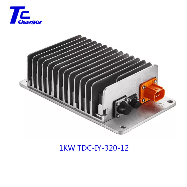TC Charger 1KW 14V · 8.0~15V · 72A · 320V DC To DC On-board Battery Charger