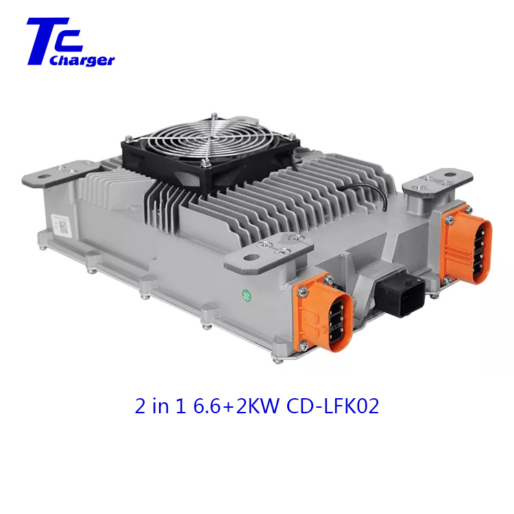TC Charger 2 in 1 6.6KW+2KW DC To DC On-board Battery Charger