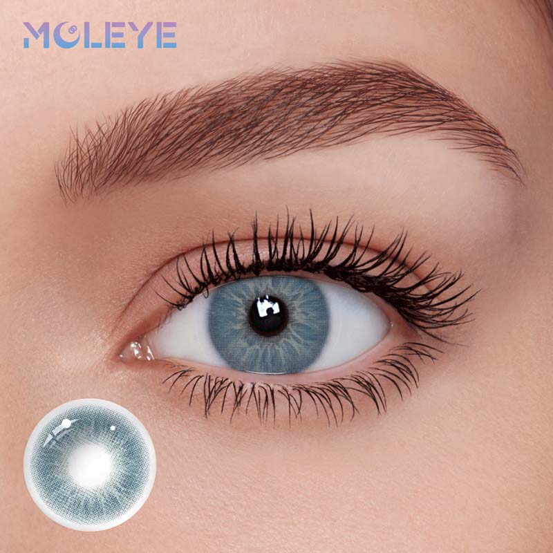 MCLEYE Lassie Blue Yearly Colored Contact Lenses