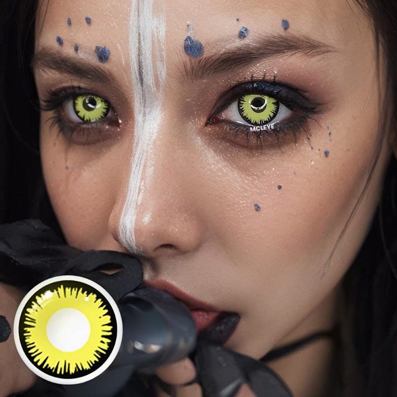 White Cosplay Contacts – MCLEYE