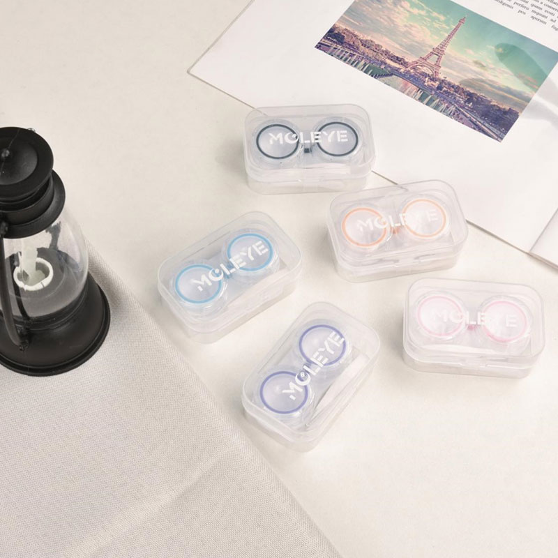 Transparent Jelly Colors Contact Lens Case