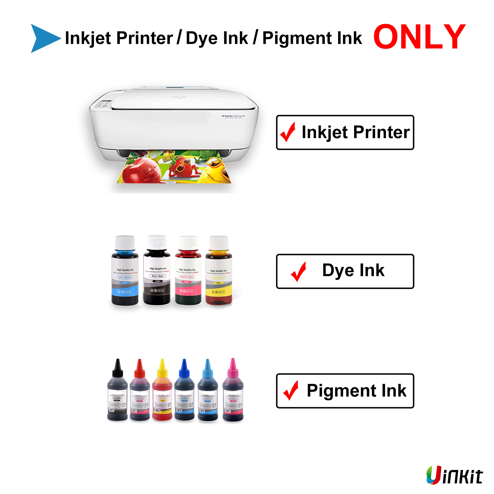 Uinkit 100 Sheets Double Sided Thin Matte Presentation Paper Photo 11x17