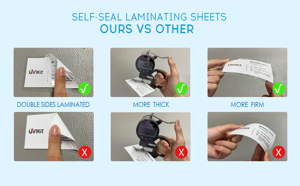 Self -Seal Laminating Sheets – Uinkit Printing Media On line Shop