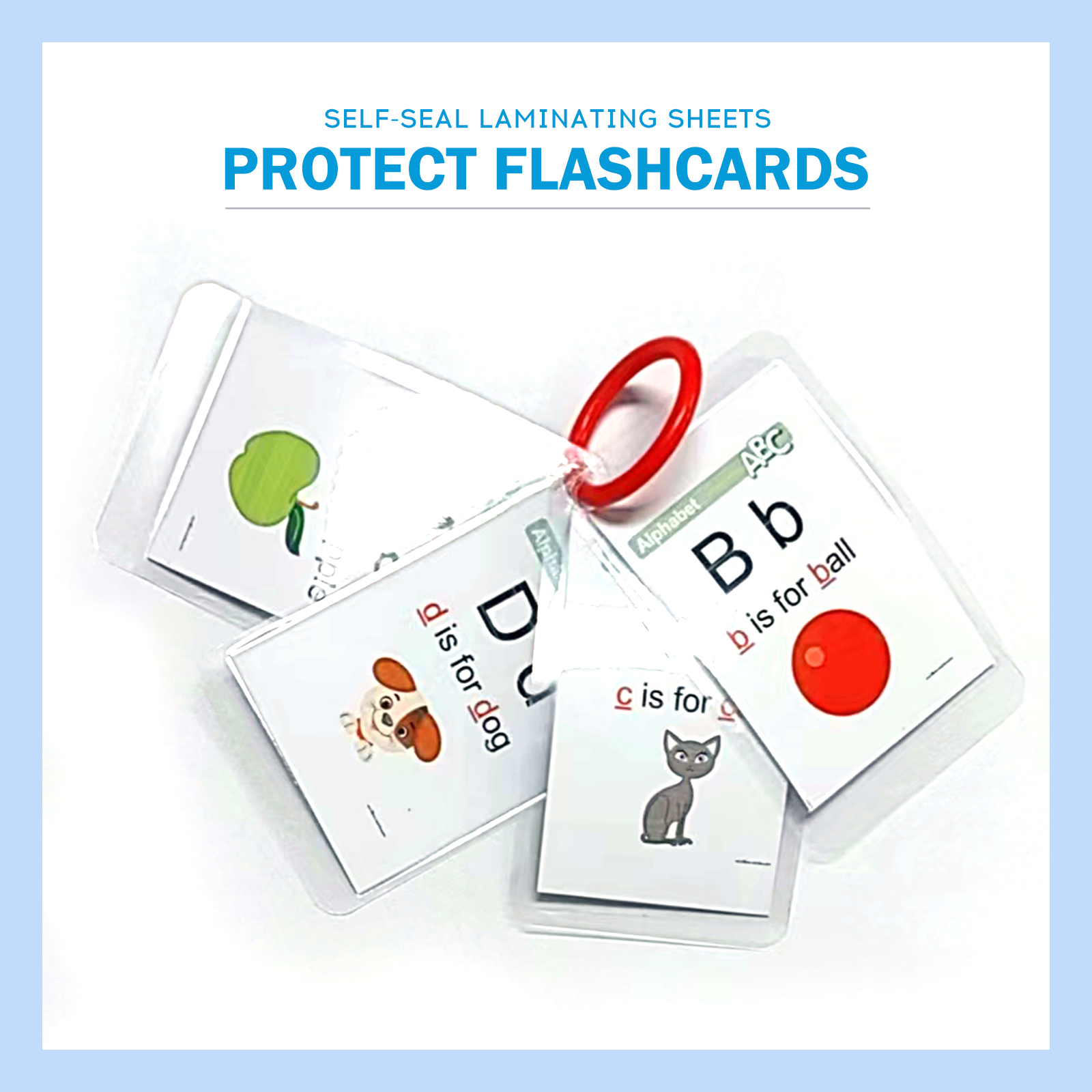 Uinkit 25 Pack 4x6 Inch Self Sealing Laminating Pouches, Waterproof Lamination Pouches, Permanent Adhesive 10mil Thickness No Need Machine