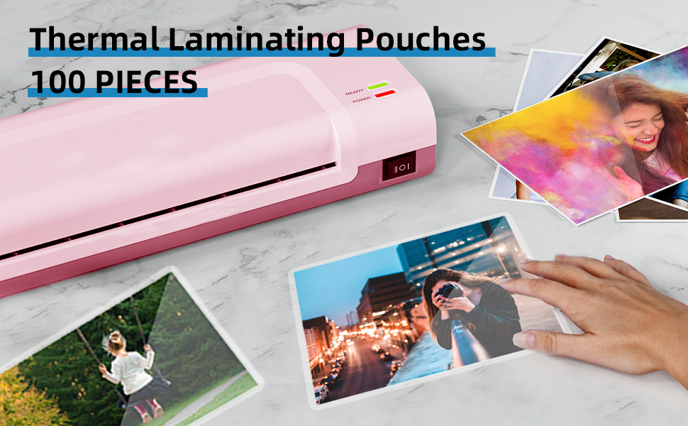 Uinkit Legal Thermal Laminating Pouches 9x14.5inches 3mil / 4mil / 5 mil 100Pack Clear Glossy Lamination Sheets Pockets 
