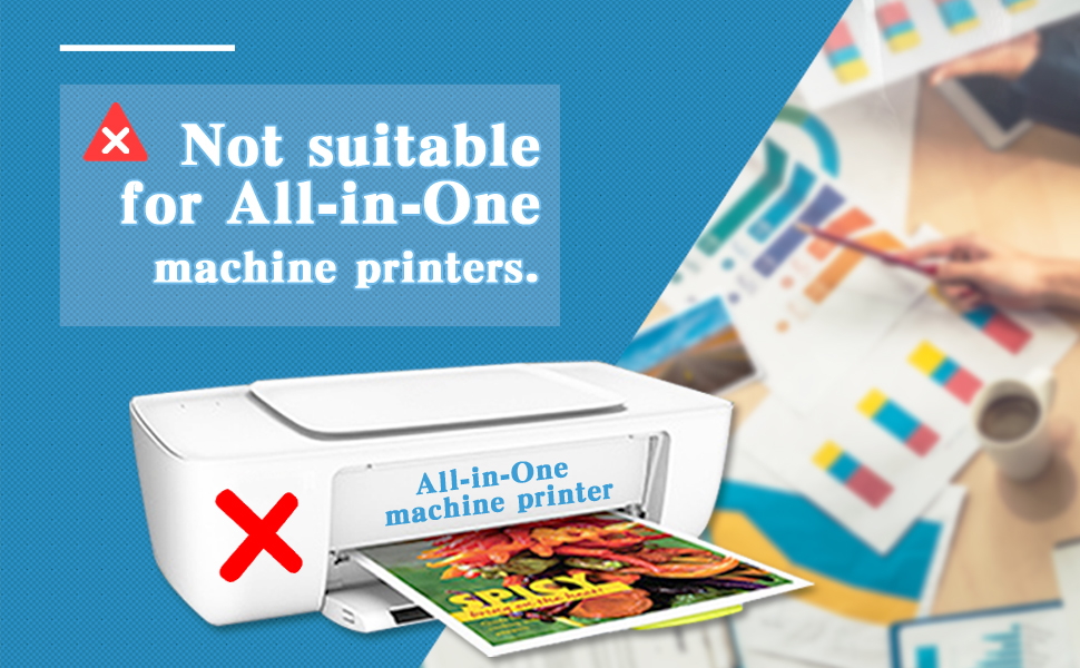 100 Sheets Thick Heavyweight Photo Paper Double Sided Glossy Cardstock 80lb 300Gsm Brochure for Inkjet printer