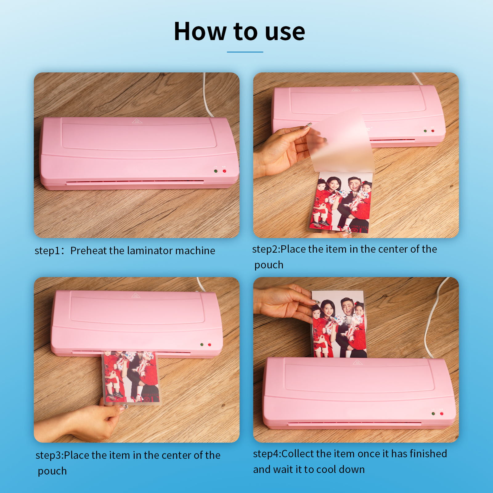 Uinkit 400 Pack Thermal Laminating Pouches 4.25x6.25 3.5Mil Thickness for Sealed 4x6 Inches Photo Business Card