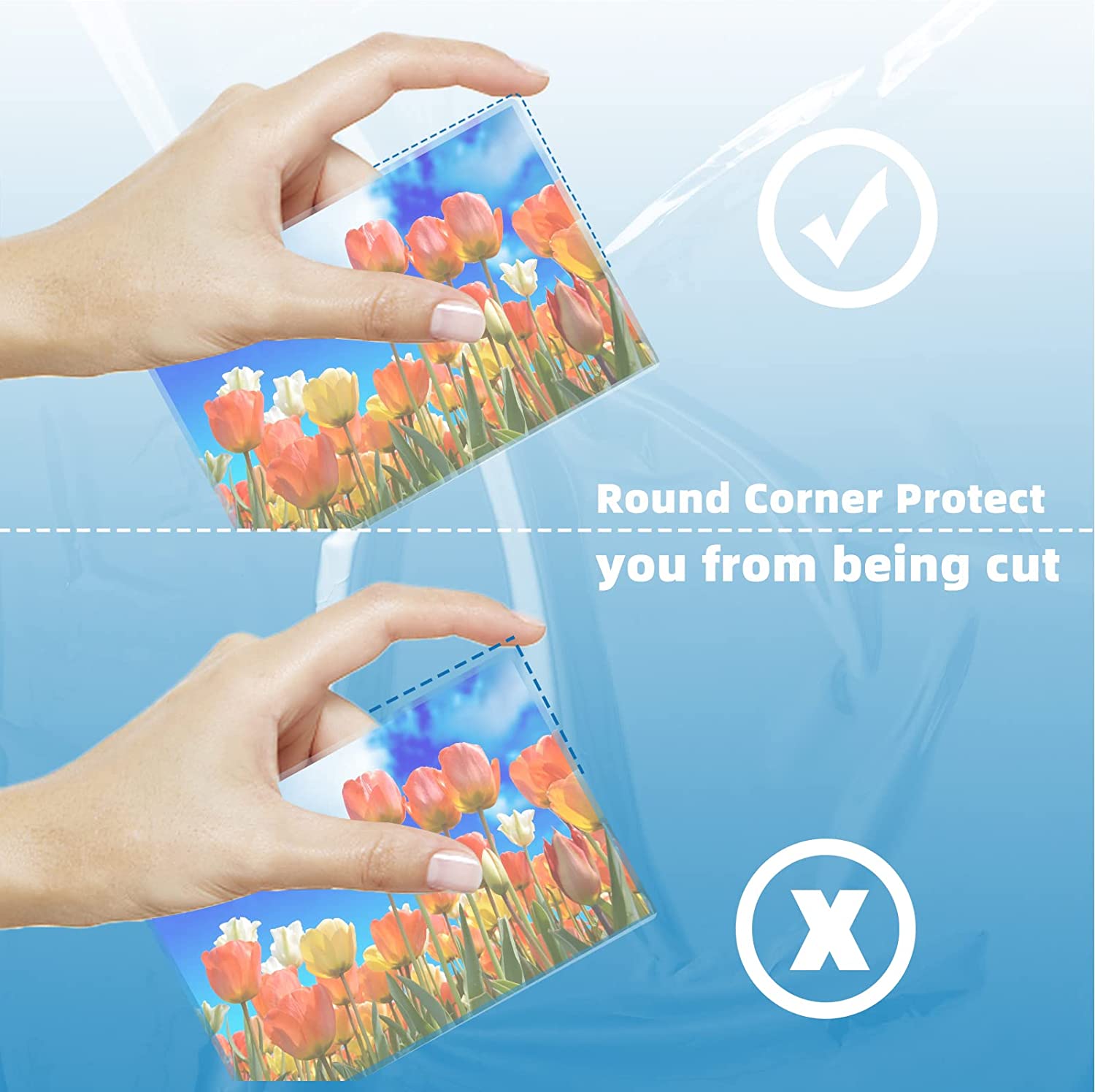 Uinkit Hot Thermal Laminating Pouches 5Mil Thick  9x11.5 inches  For Sealed 8.5x11"  