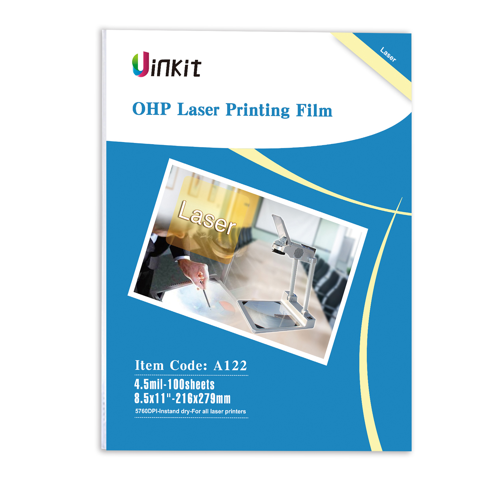 Universal Inkjet Transparency Film A4 Clear OHP Sheets Ink Jet