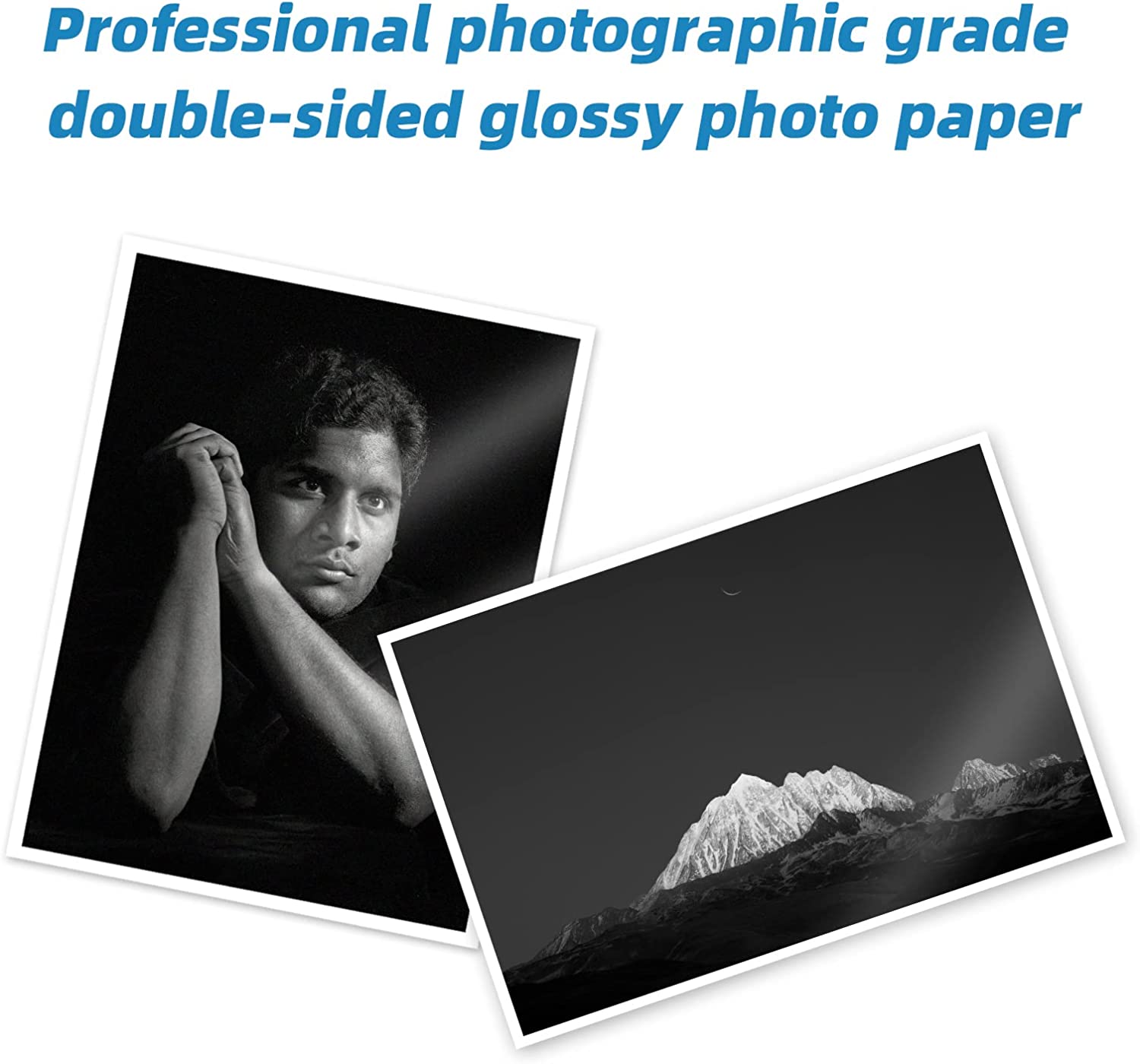 Uinkit 100 sheets Brochure Paper Glossy Double Sided 8.5x11 Inkjet 37l