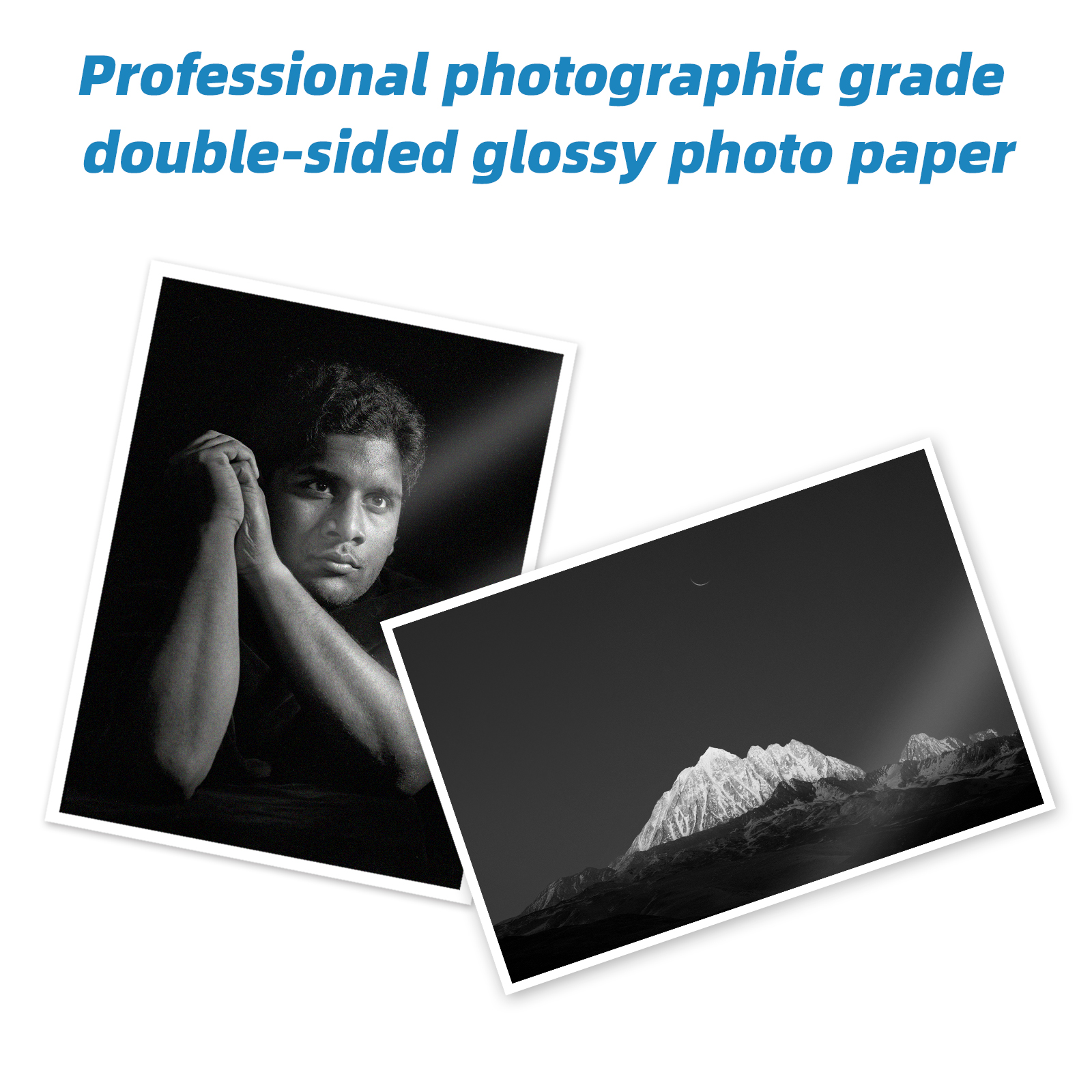 300gsm- A4 Glossy DOUBLE Sided Photo Paper -50sheets/pack