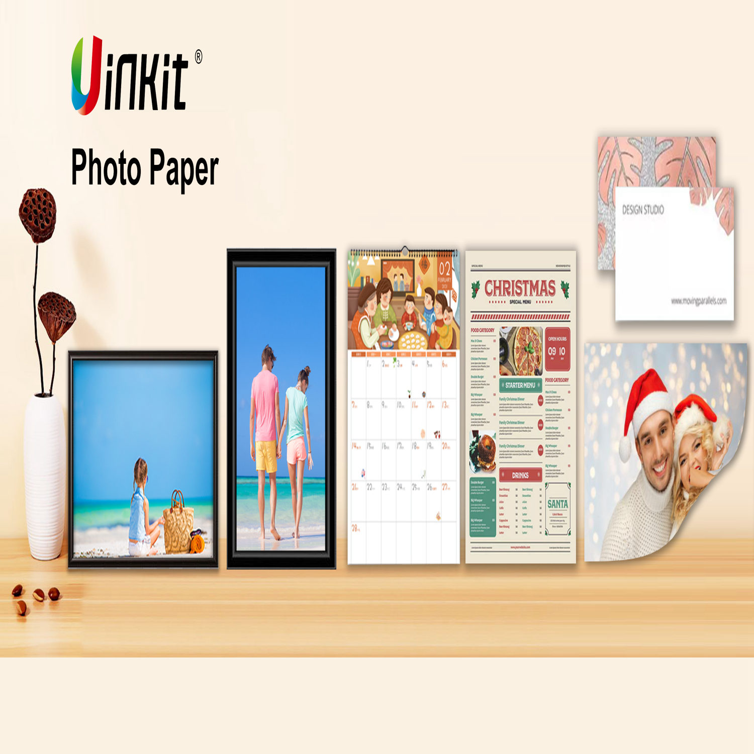 Various Photo Paper Selectable – Uinkit Printing Media On Various Photo Paper Selectable – Uinkit Printing Media On