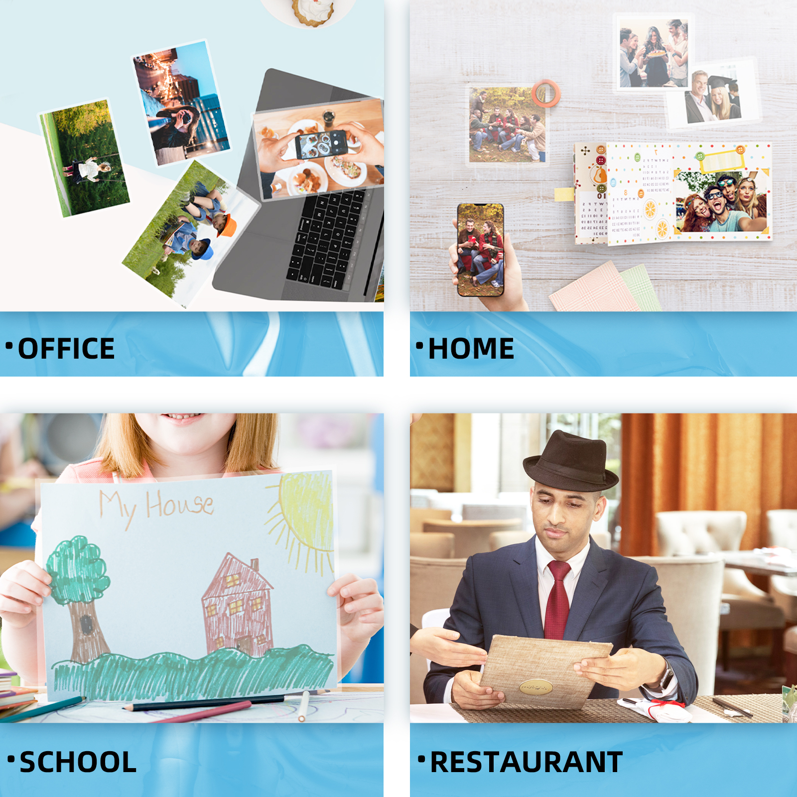 Uinkit 11.5x17.5 Hot Thermal Laminating Pouches  Packaging Laminator Sheets 100 Sheets Pack 3.5Mil for Sealed 11x17 Inches Document