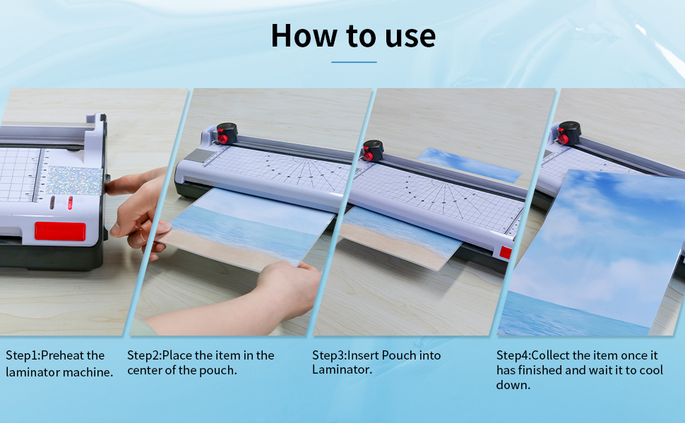 Uinkit Laminating Pouches 11.5x17.5 / 2.3x3.7 / 5.3x7.3 for Sealed 11x17 / 5x7 / 2x3 Menu  Glossy Clear Laminator Pouch Laminating Sheet Rounded Corner