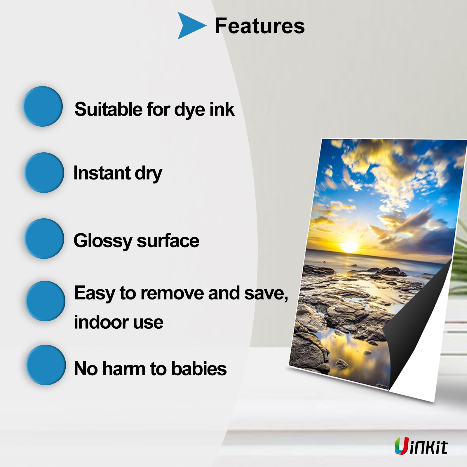Glossy Finish THICK Inkjet Printable 11” x 17” Magnetic Paper (20-24 m –  Magnet Valley