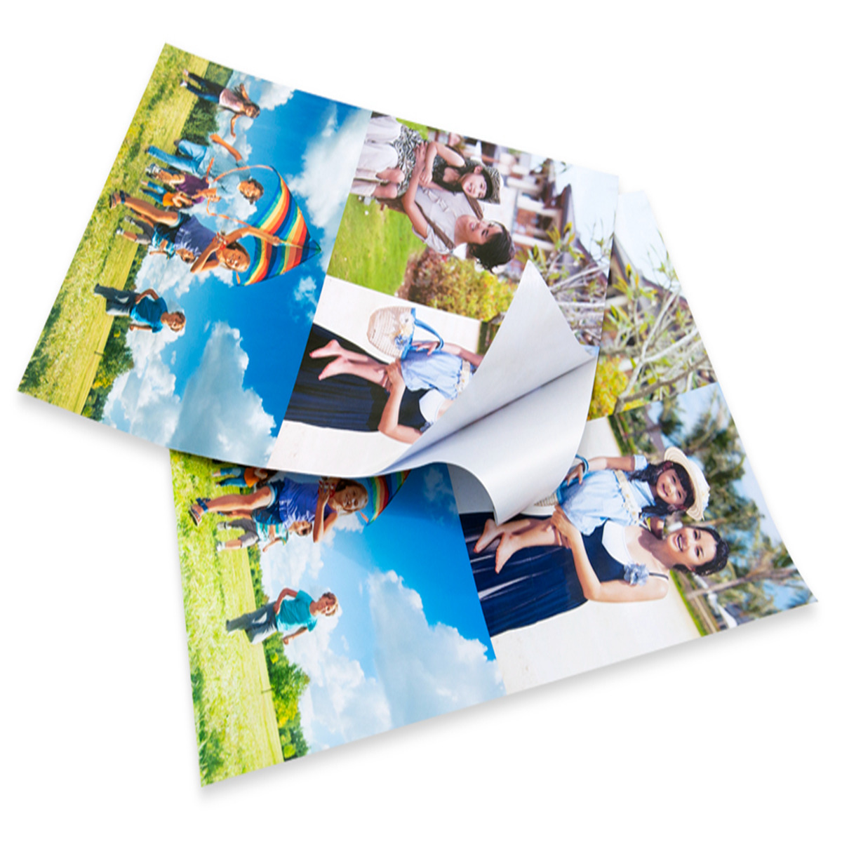 Uinkit 100 sheets Self-Adhesive  Sticker Glossy Paper Photo 8.5x11 Inkjet Self Adhesive Label   135Gsm