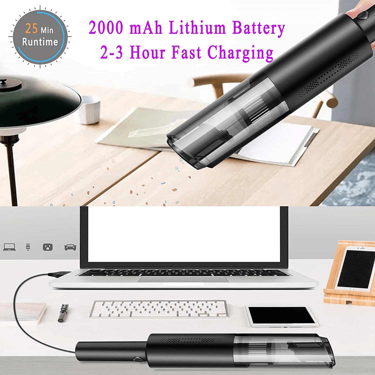 Handheld Cordless Vacuum Cleaner