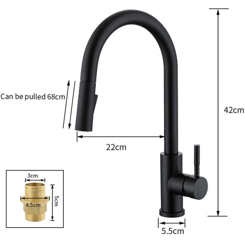 Smart Touch Sensor Kitchen Faucet Crane