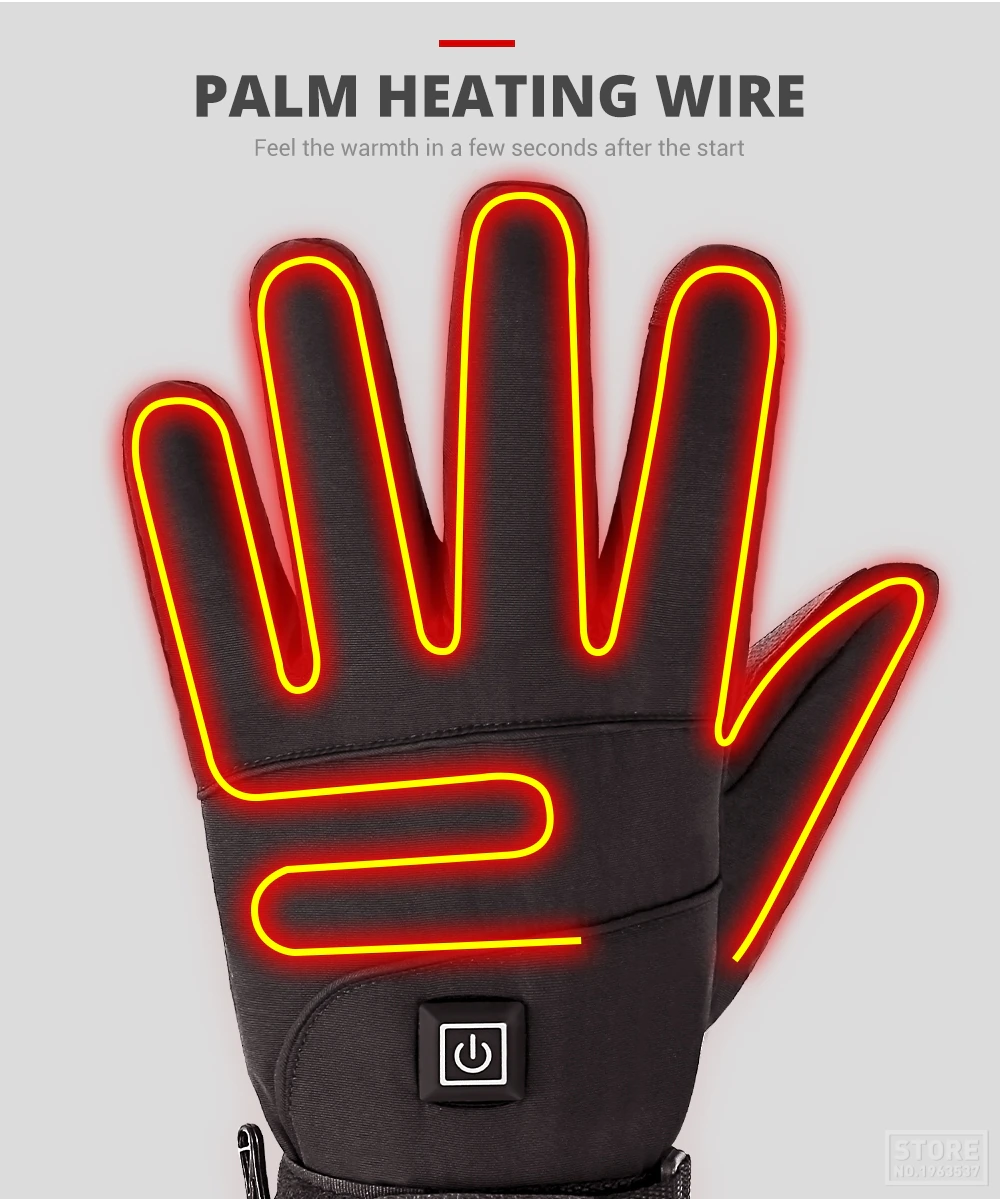 Heated Motorcycle Gloves
