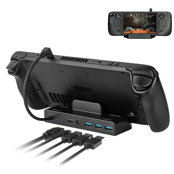 6-in-1 Steam Deck Dock with HDMI 2.0 