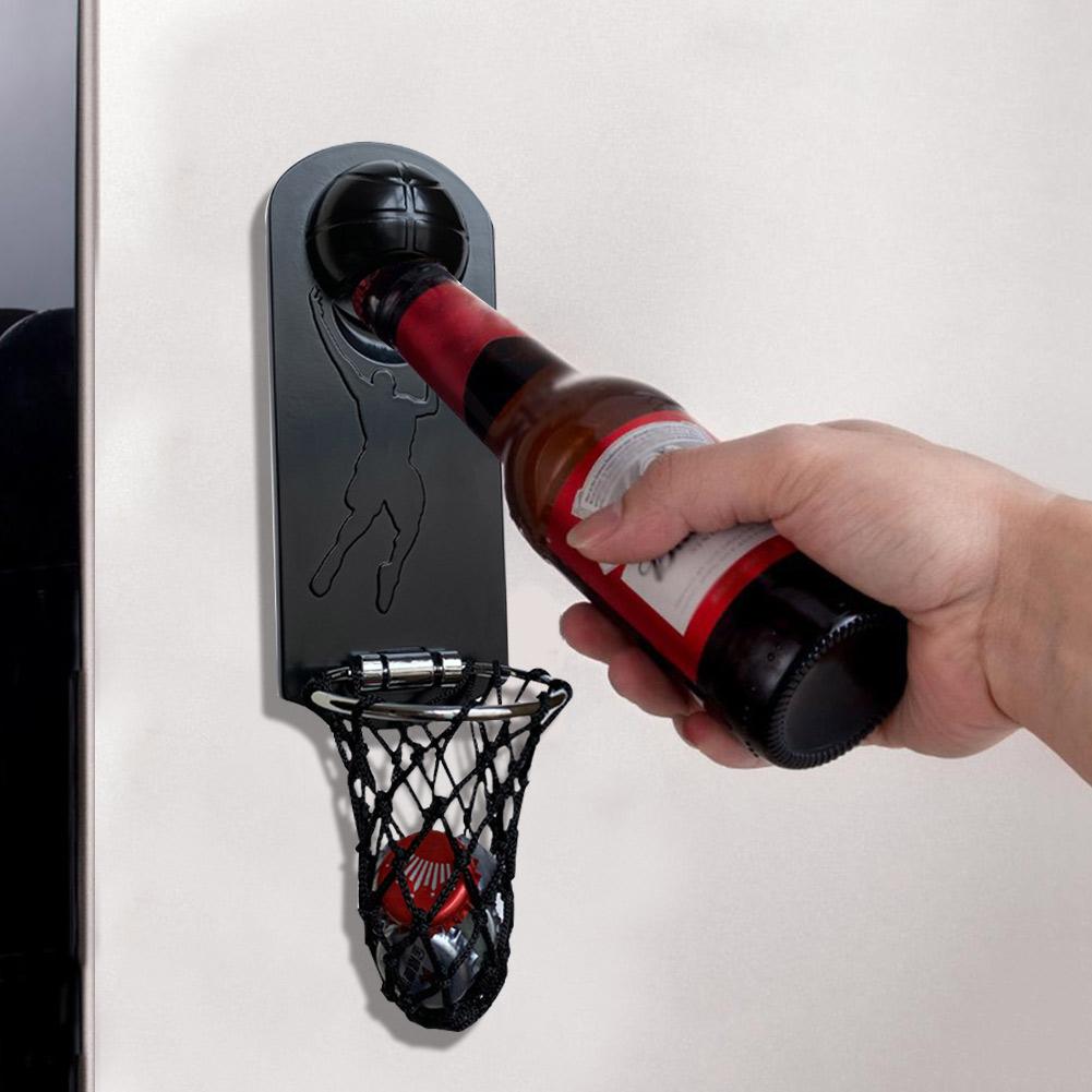 Magnetic Basketball Hoop Bottle Opener