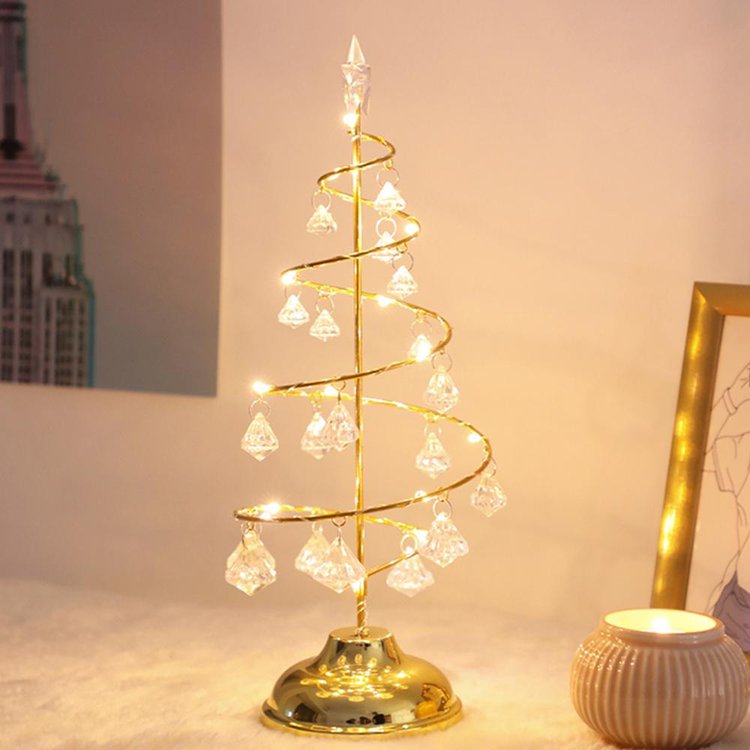 Crystal Christmas Tree Lights