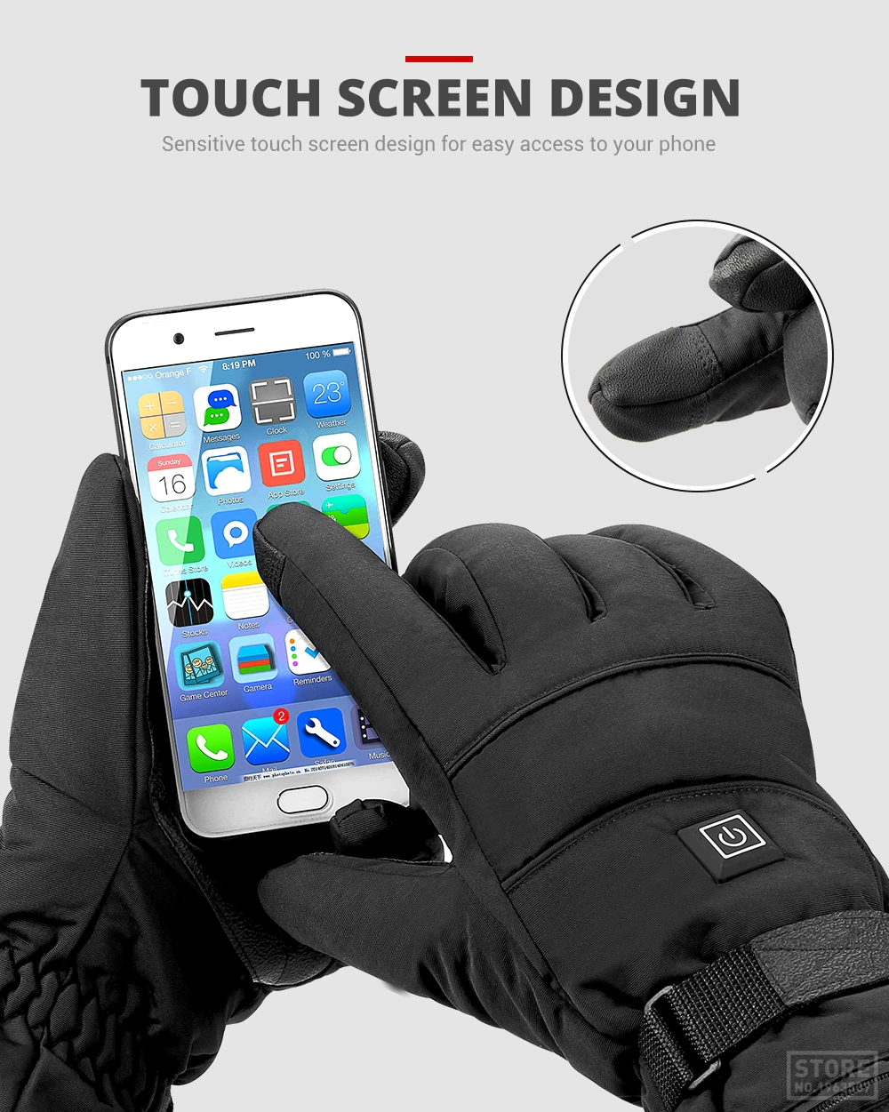 Heated Motorcycle Gloves