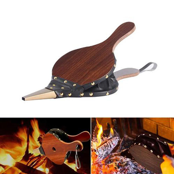 Outdoor Barbecue Manual Wooden Blower