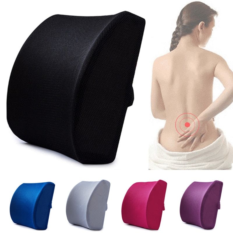 The Portable & Soothing Back Support Car Travel Pillow