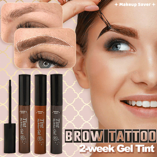 🔥 HOT SALE 50% OFF 🔥Eyebrow Tattoo Gel Brow Stain Tint Long-lasting