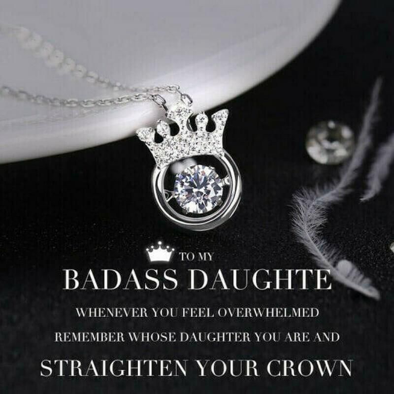 Crown Sparkling Dance Necklace