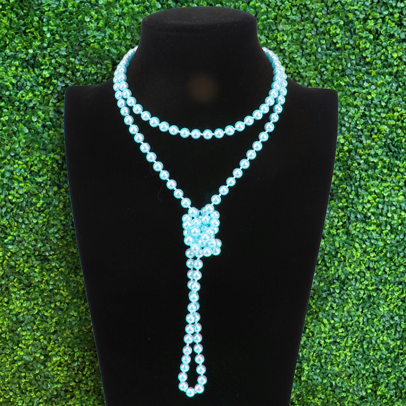Women's jewelry | Pearl Knot Necklace |shopcharmingrose